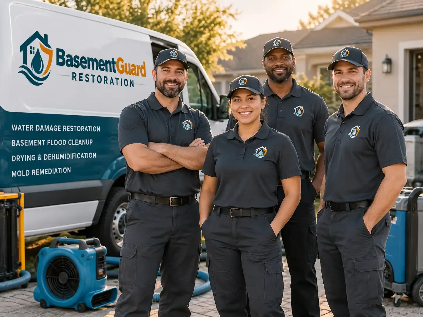 Basement Water Damage Restoration company in Ashley, MI